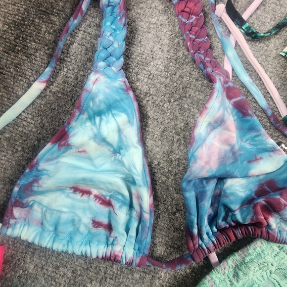 x10 Bikini Top Lot H&M Victoria's Secret Guess Mixed Styles‎ Sm B Cup Swimwear - Picture 2 of 11